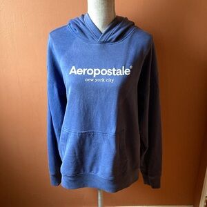 Aeropostale NYC Blue pullover Hoodie